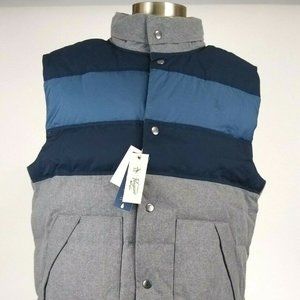Original Penguin XL Down Quilted Vest w/ Hood NEW